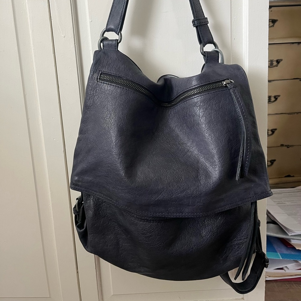 Free People Avery Leather Backpack